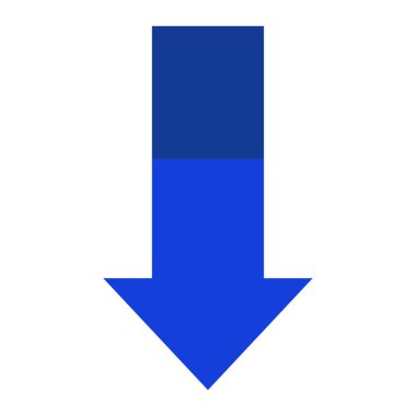 ok vektörü ince çizgi simgesi