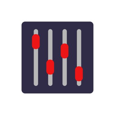 Düğmeleri ve düğmeleri olan dj denetleyici