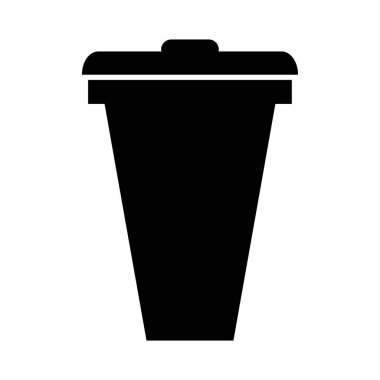 Çöp kutusu simgesi, basit biçim