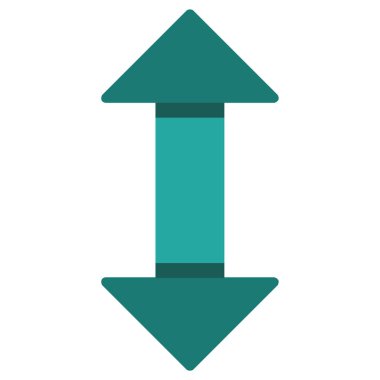 ok simgesi, vektör illüstrasyonu 