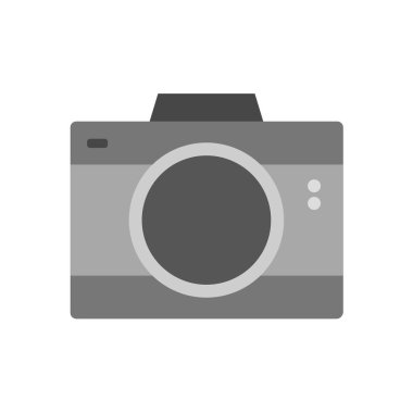 kamera simgesi vektör illüstrasyonu