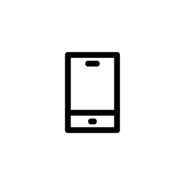 akıllı telefon web simgesi basit illüstrasyon
