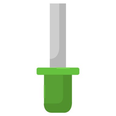 tırnak dosya simgesi, vektör illüstrasyonu basit tasarım 