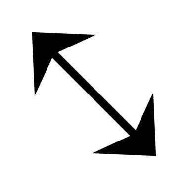 ok simgesi vektör illüstrasyonu