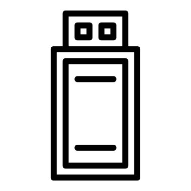 Pil düz simge vektör çizim