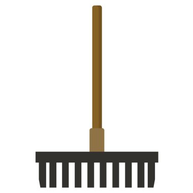 Beyaz arka plan üzerinde izole çit simgesi