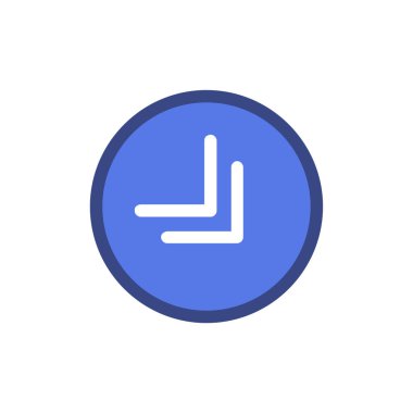 ok simgesi vektör illüstrasyonu