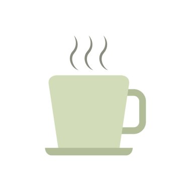 Kahve Kupası düz simgesi 