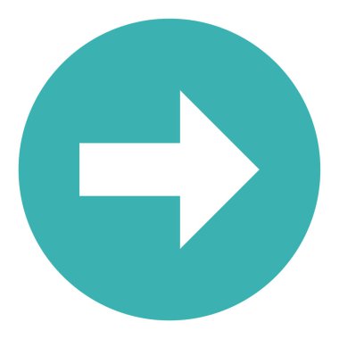 ok simgesi vektör illüstrasyonu