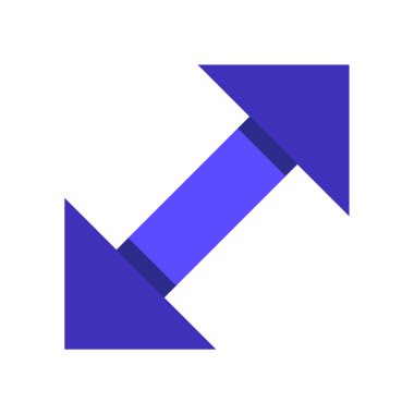 ok simgesi vektör illüstrasyonu