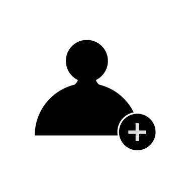 Kullanıcı simgesi vektör çizimi ekle