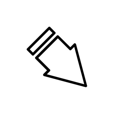 Projeniz için ok vektör simgesi