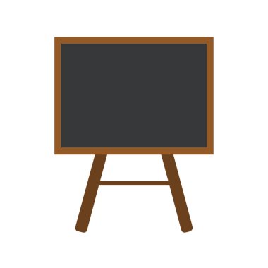 Sunum için boş reklam panosu vektör simgesi