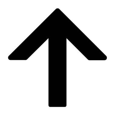 Web ve mobil uygulama tasarımınız için ok simgesi çizimi arkaplanı, ok logosu 