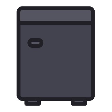 Freezer icon vector illustration