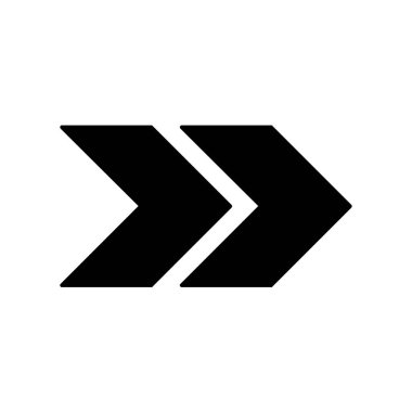 Web ve mobil uygulama tasarımınız için ok simgesi çizimi arkaplanı, ok logosu 