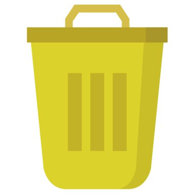 Çöp kutusu simgesi, çöp kutusu simgesi, çöp kutusu simgesi beyaz arkaplanda izole.