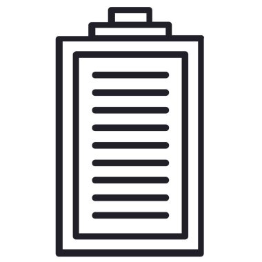 Pano simgesi, vektör illüstrasyonu basit tasarım