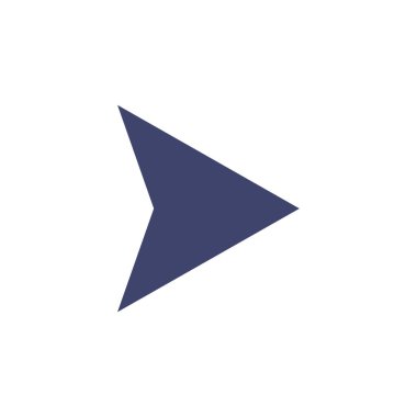 ok simgesi vektör illüstrasyonu