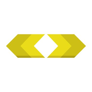 Web ve mobil uygulama tasarımınız için ok simgesi çizimi arkaplanı, ok logosu 