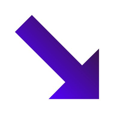 ok simgesi vektör illüstrasyonu