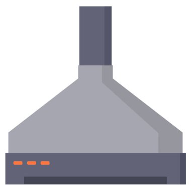 Mutfak gereçleri simgesi düz stil