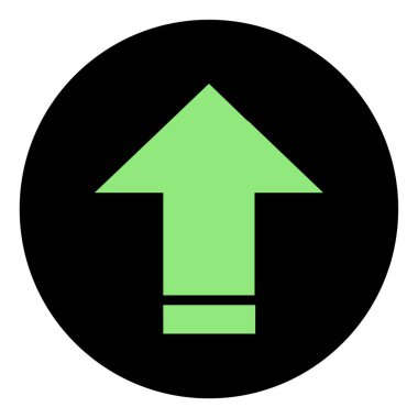 ok simgesi vektör illüstrasyonu