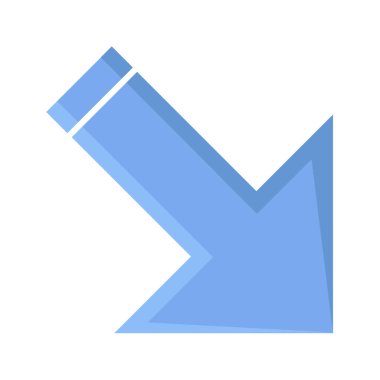 ok simgesi vektör illüstrasyonu