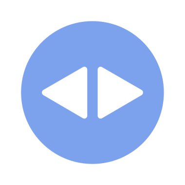 Projeniz için çift ok vektör simgesi