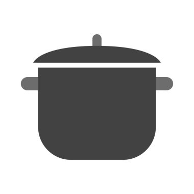 Pan simgesi, vektör illüstrasyonu basit tasarım