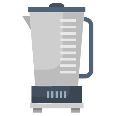 Blender vektör çizimi beyaz arkaplanda izole edildi