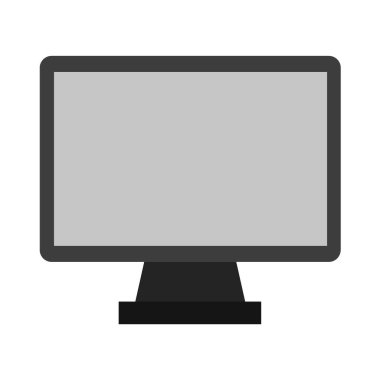 TV web simgesi basit illüstrasyon