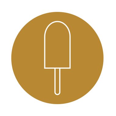 dondurma vektör simgesi