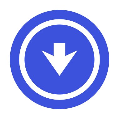 ok simgesi vektör illüstrasyonu