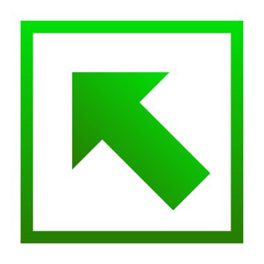 ok simgesi vektör illüstrasyonu