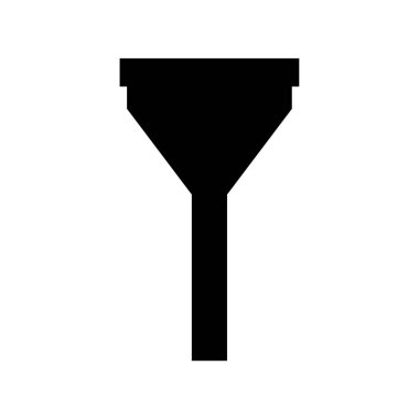 Simge vektör çizim huni