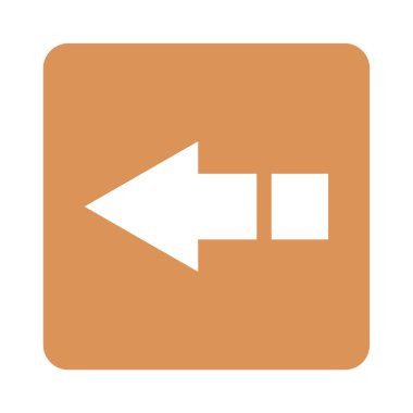 ok simgesi vektör illüstrasyonu