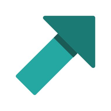 ok simgesi vektör illüstrasyonu