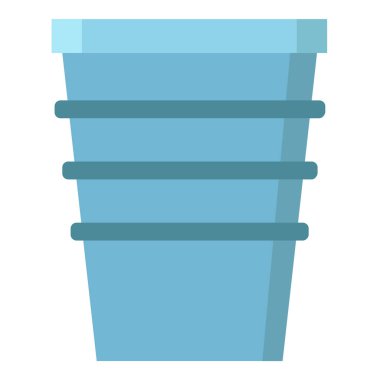 kova simgesi. vektör çizim