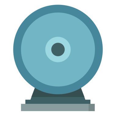 Beyaz arka plan üzerinde izole web kamera simgesi