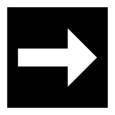 ok simgesi vektör illüstrasyonu