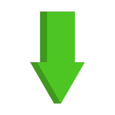 ok simgesi vektör illüstrasyonu