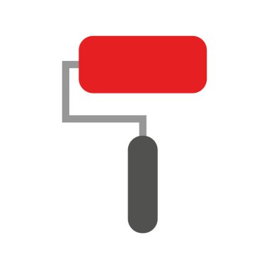 boya silindiri vektör illüstrasyonu