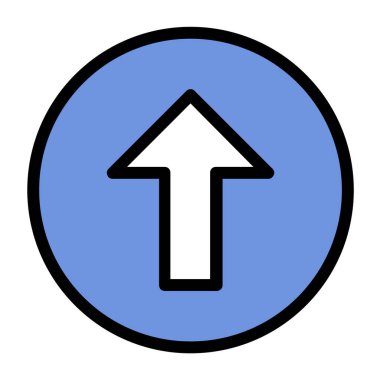 ok simgesi vektör illüstrasyonu