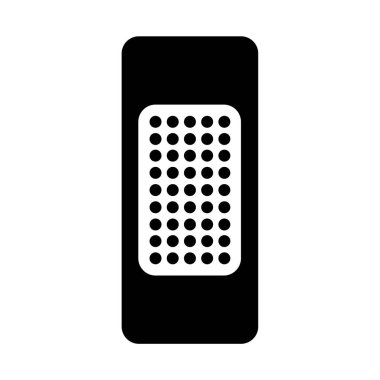 Telefon modern simgesinin vektör illüstrasyonu