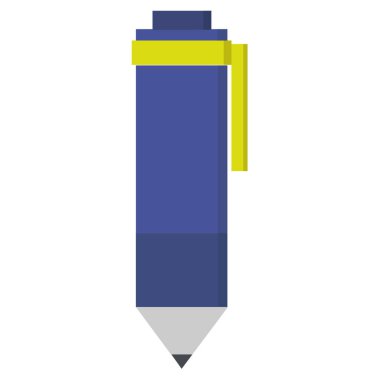 kalem simgesi, vektör illüstrasyonu basit tasarım