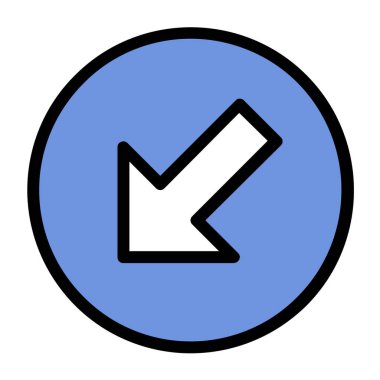 ok simgesi vektör illüstrasyonu