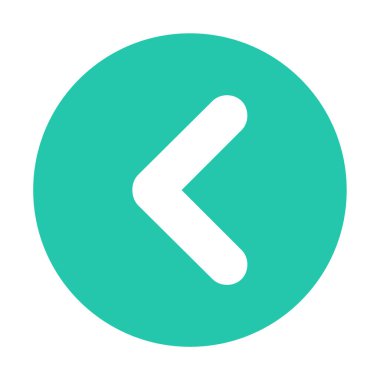 ok simgesi beyaz arkaplanda izole edildi