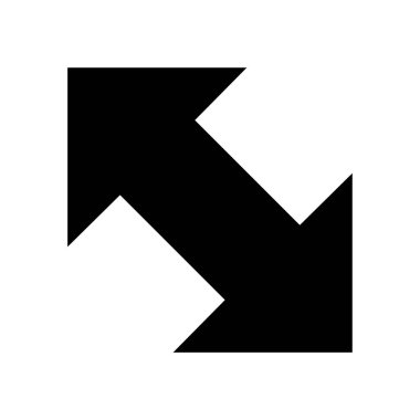 ok simgesi vektör illüstrasyonu