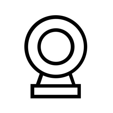 webcam simgesi, vektör illüstrasyonu